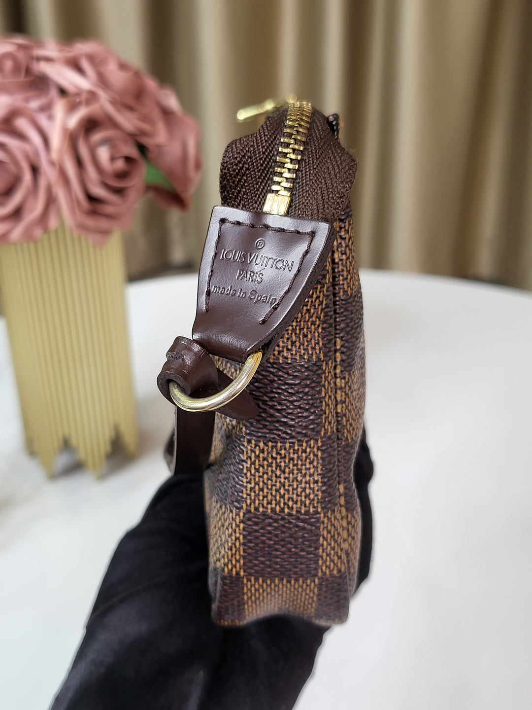 Louis Vuitton Damier Ebene Pochette Accessories