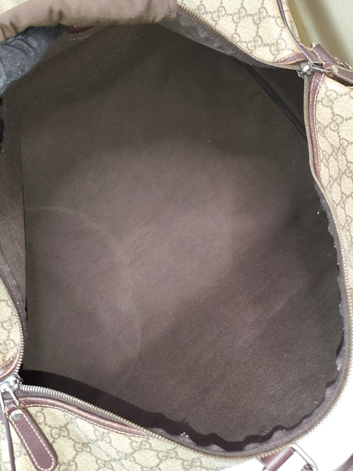 Gucci Supreme Duffel Bag