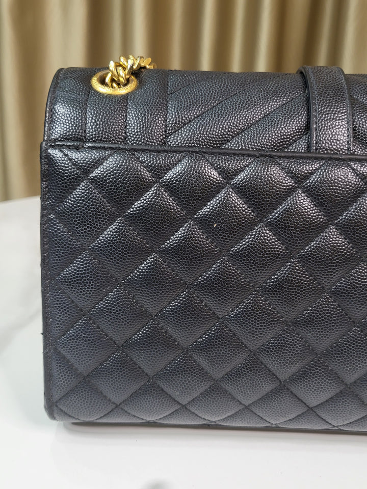 Saint Laurent Grained Envelope Medium