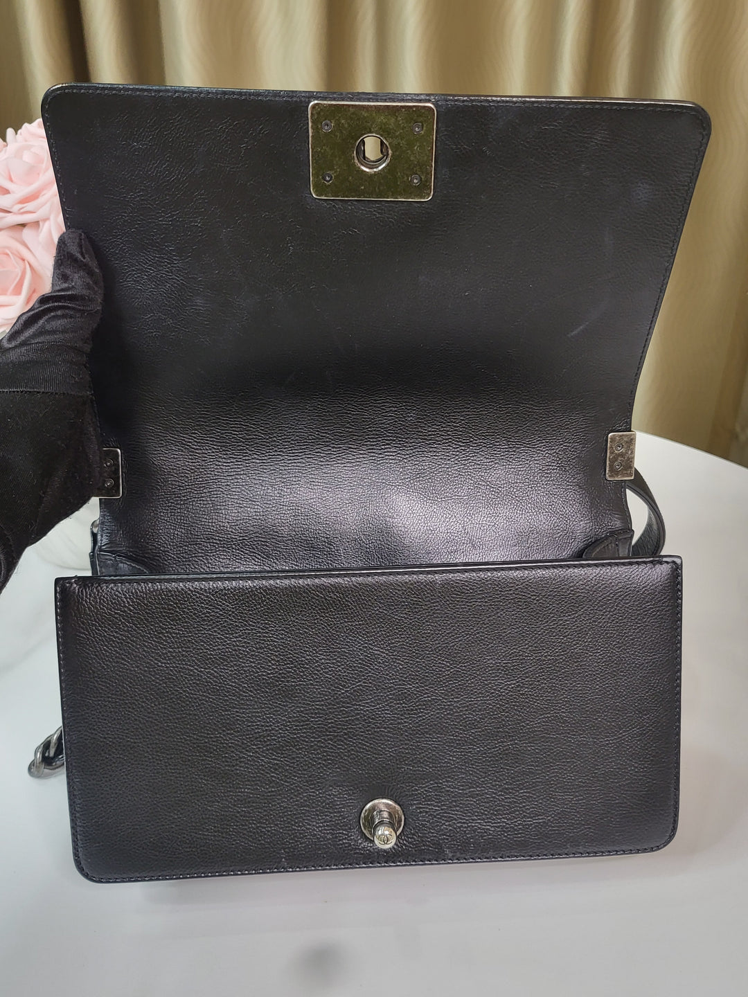 Chanel Calfskin Wild Stitch Leboy Medium
