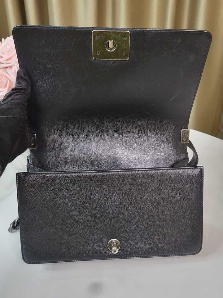 Chanel Calfskin Wild Stitch Leboy Medium