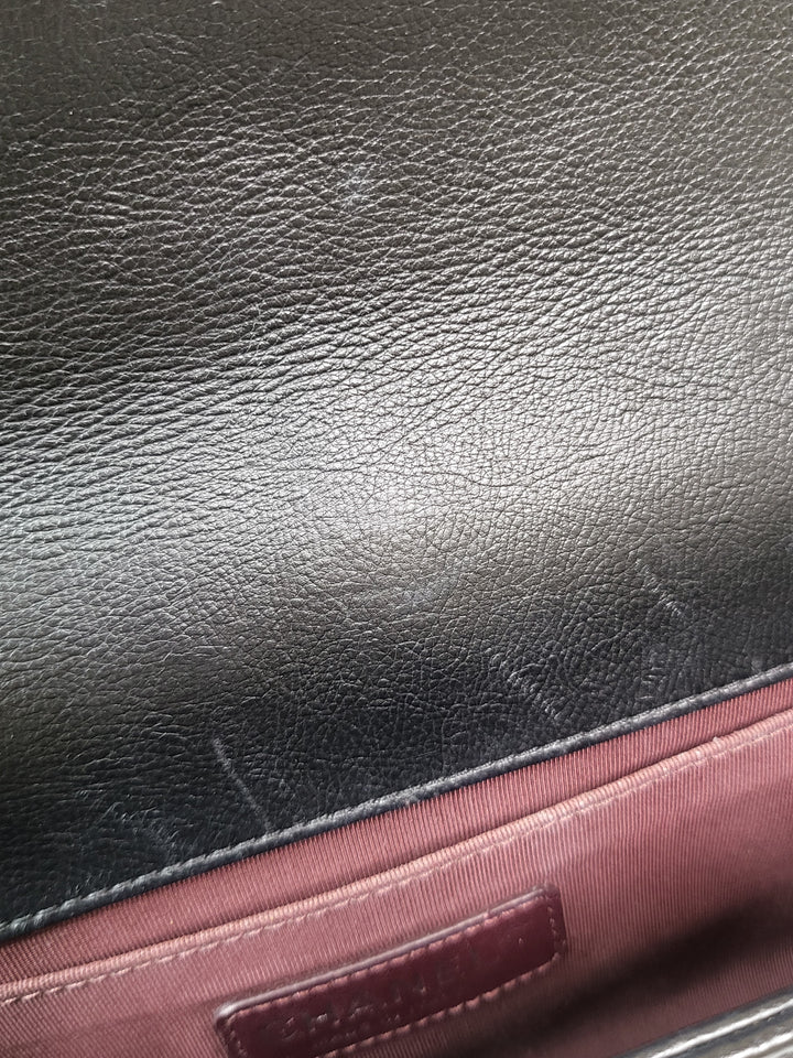 Chanel Calfskin Wild Stitch Leboy Medium