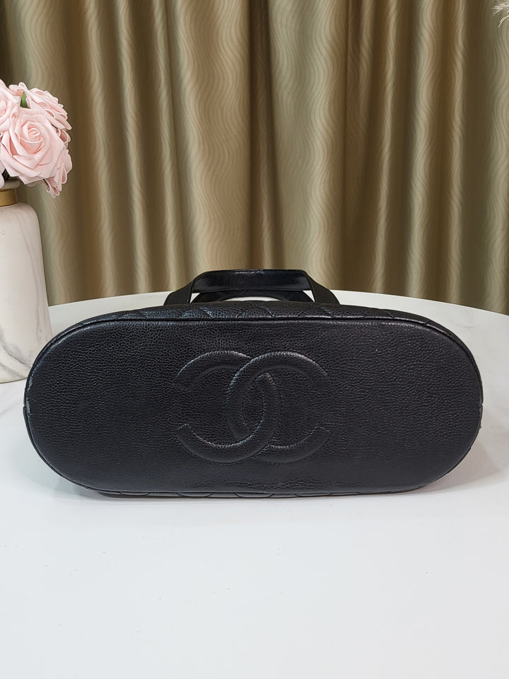 Chanel Caviar Vintage Coco Tote Bag