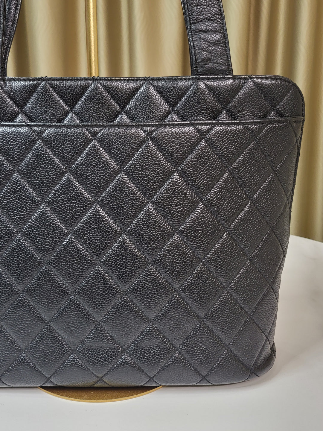 Chanel Caviar Vintage Coco Tote Bag