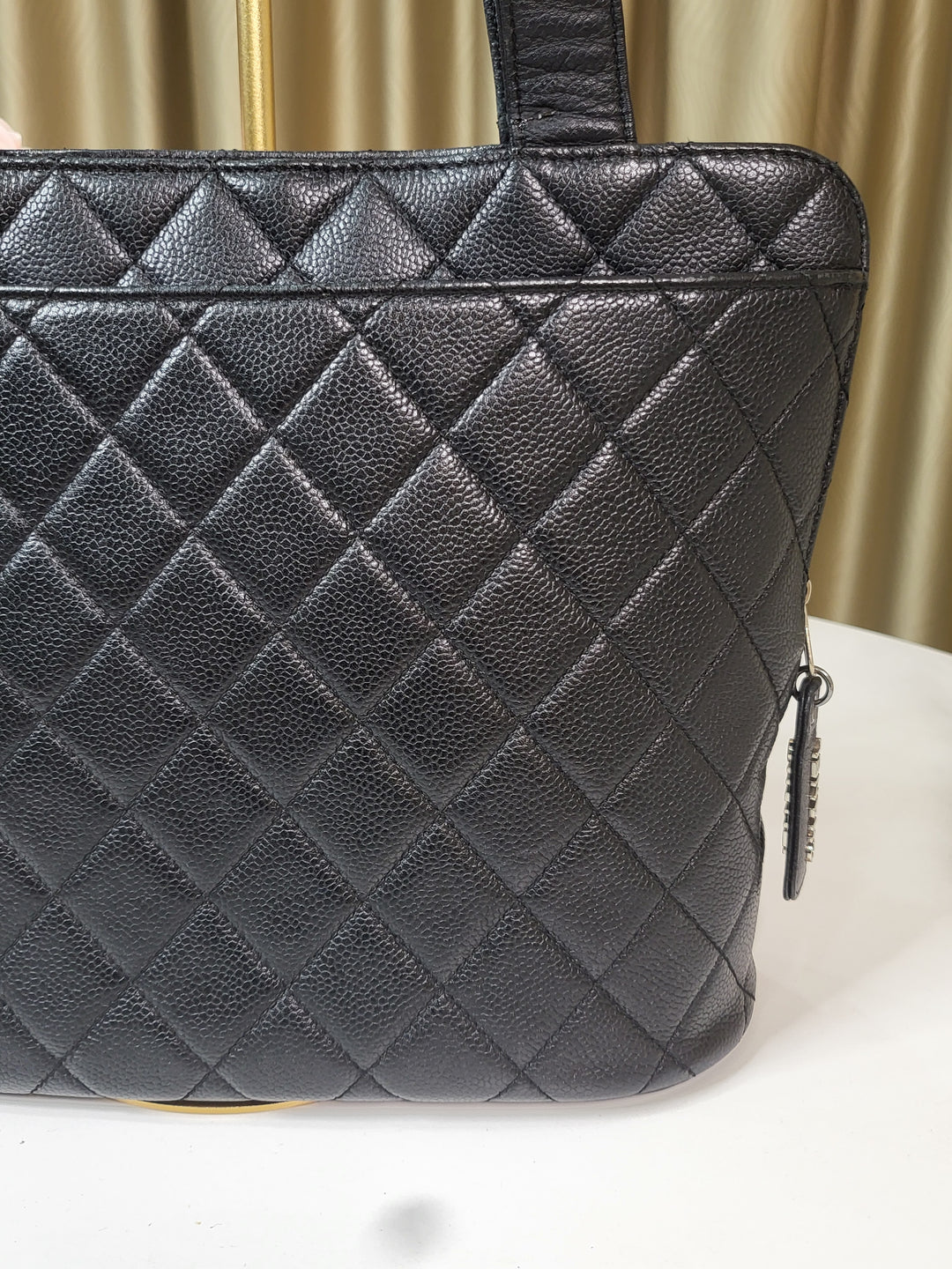 Chanel Caviar Vintage Coco Tote Bag