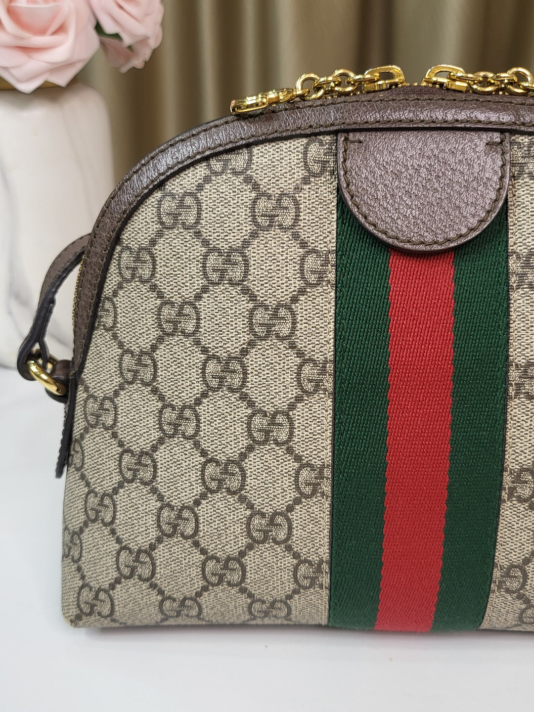 Gucci Ophidia Dome Crossbody Bag