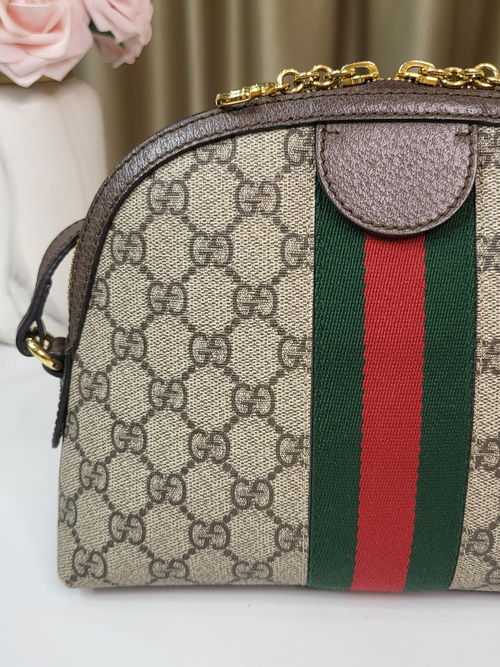 Gucci Ophidia Dome Crossbody Bag