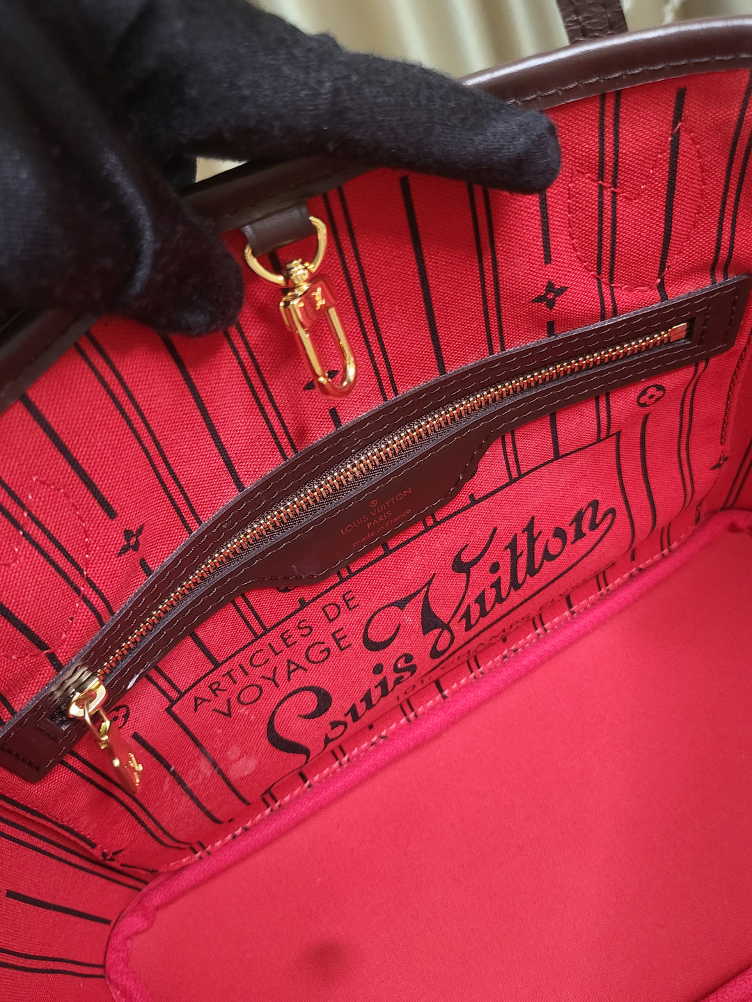 Louis Vuitton Damier Ebene Neverfull PM