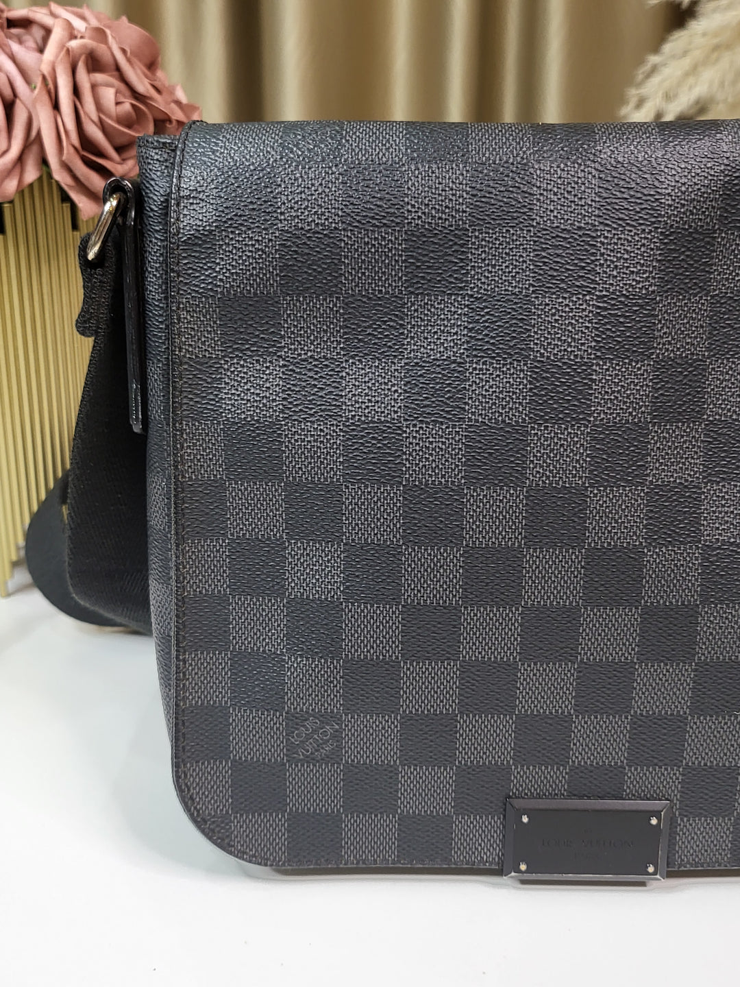 Louis Vuitton Damier Graphite District PM