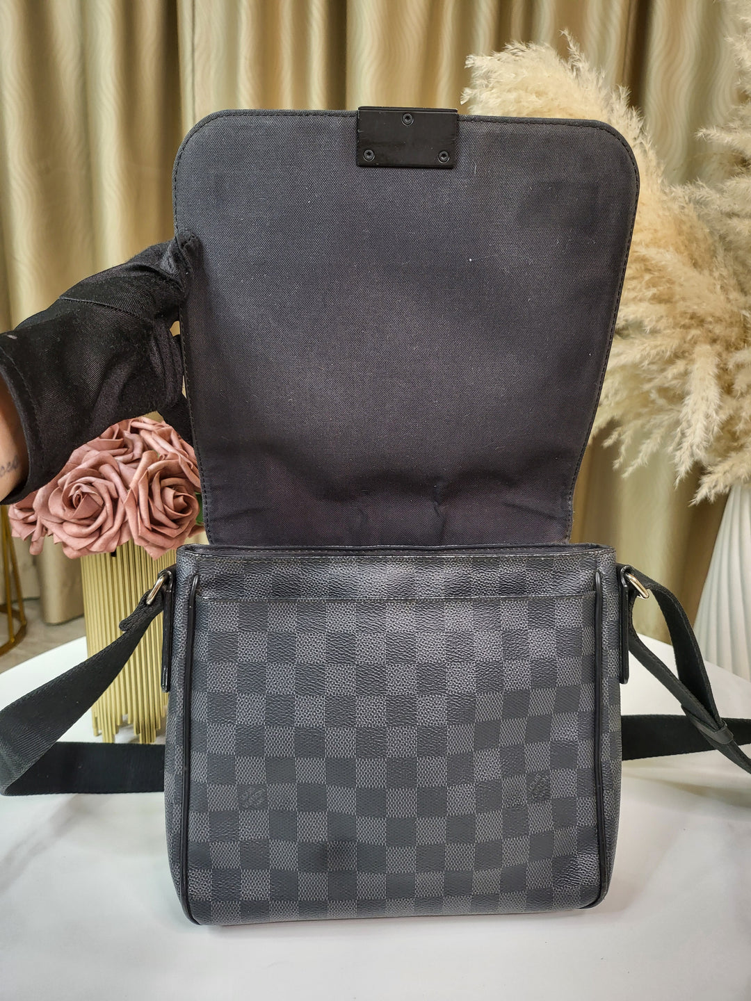 Louis Vuitton Damier Graphite District PM