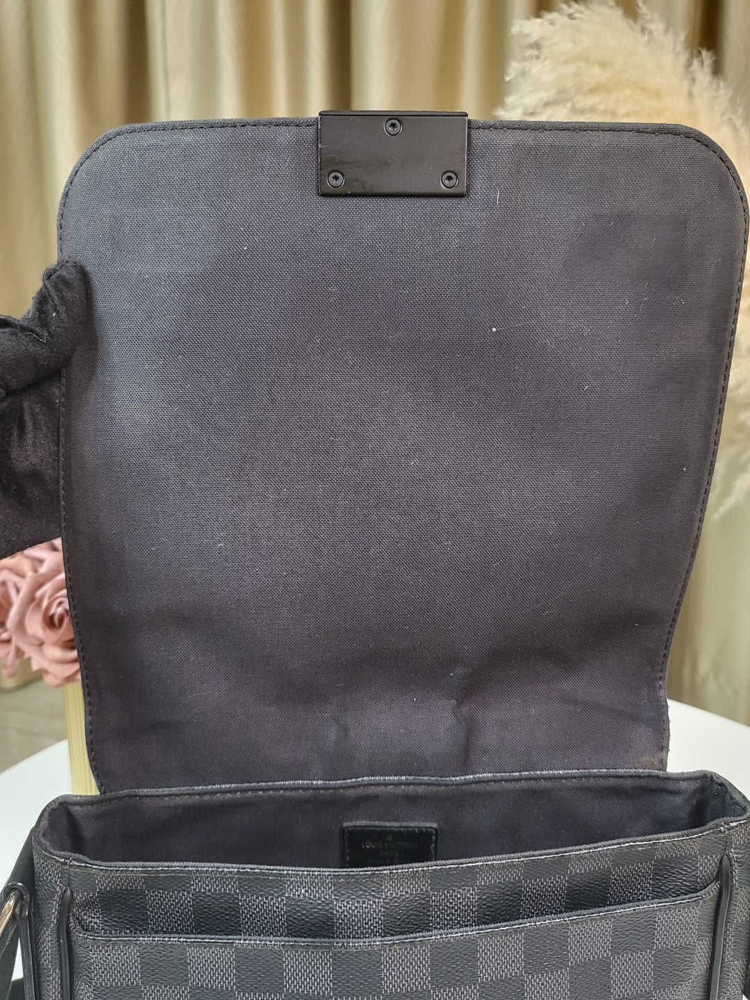 Louis Vuitton Damier Graphite District PM