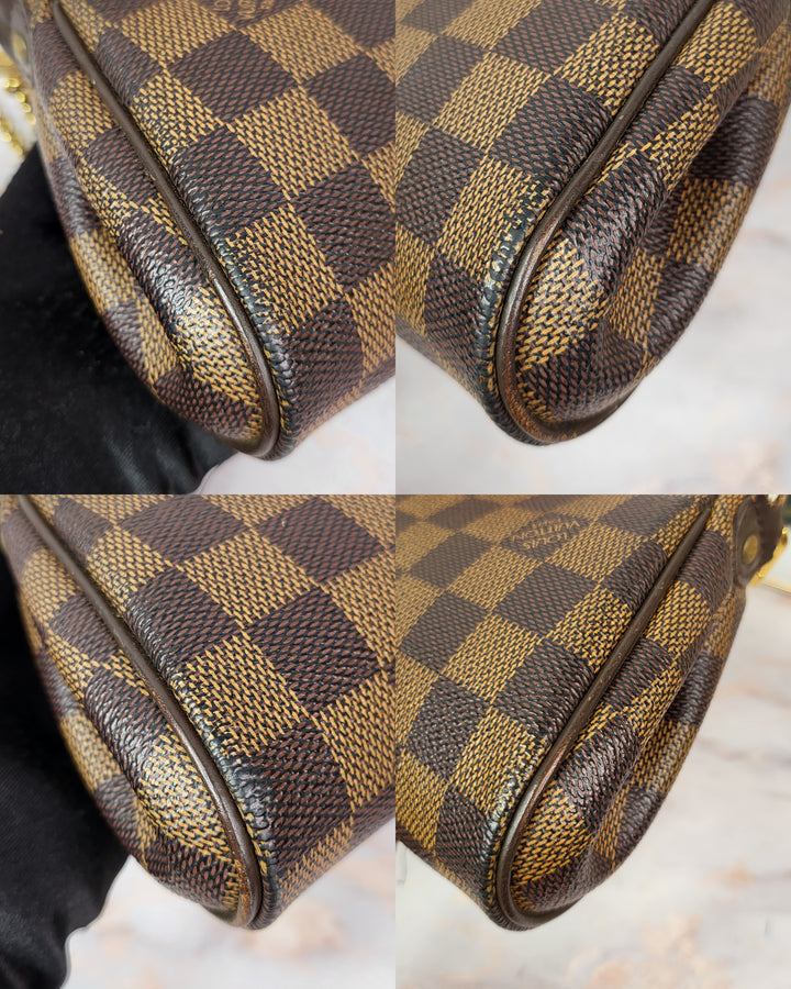 Louis Vuitton Damier Ebene Eva Clutch