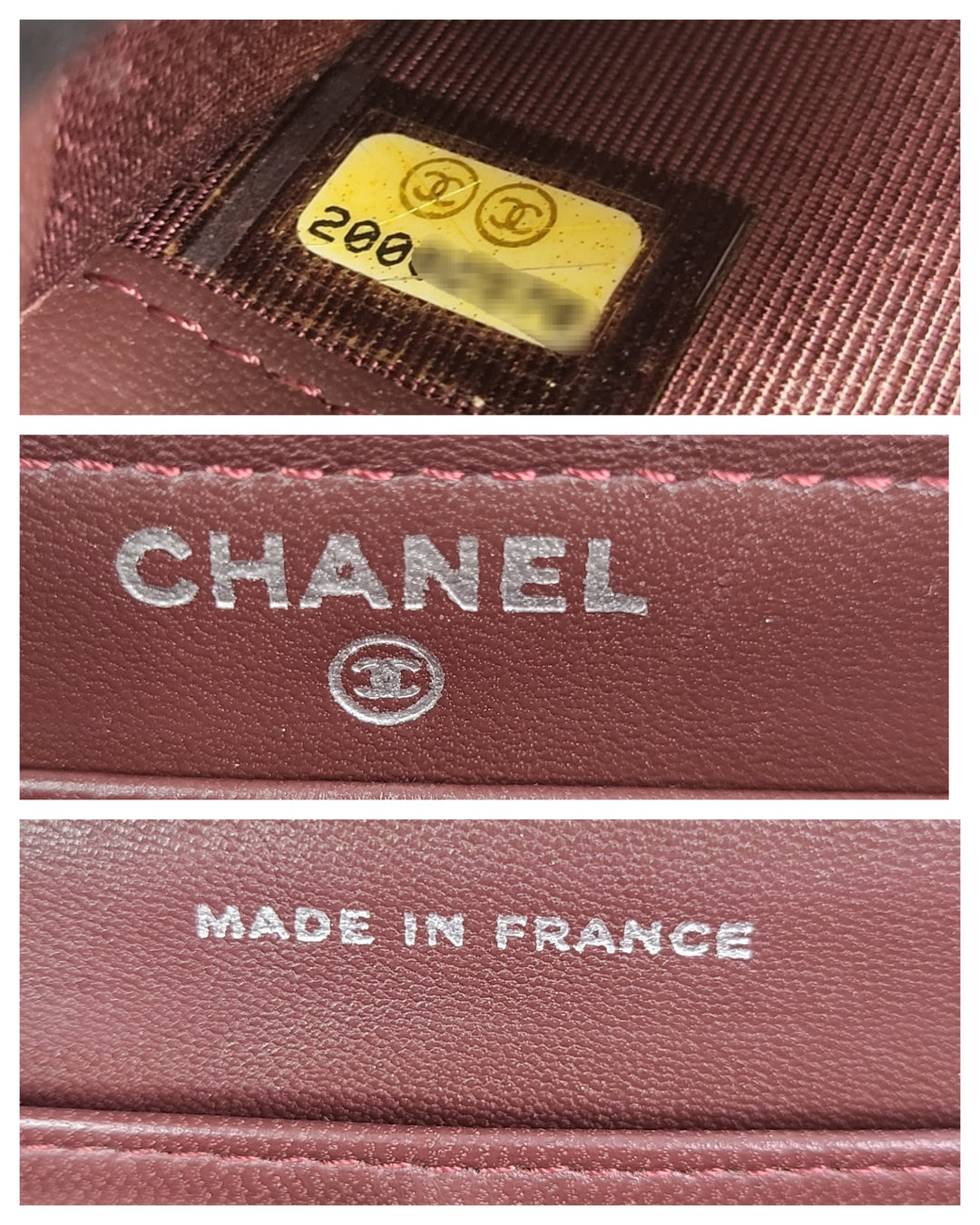 Chanel Lambskin Zippy Wallet