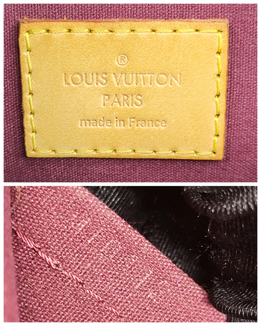Louis Vuitton Patent Alma PM