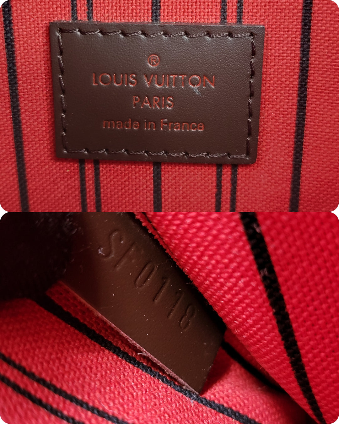 Louis Vuitton Damier Ebene Neverfull MM