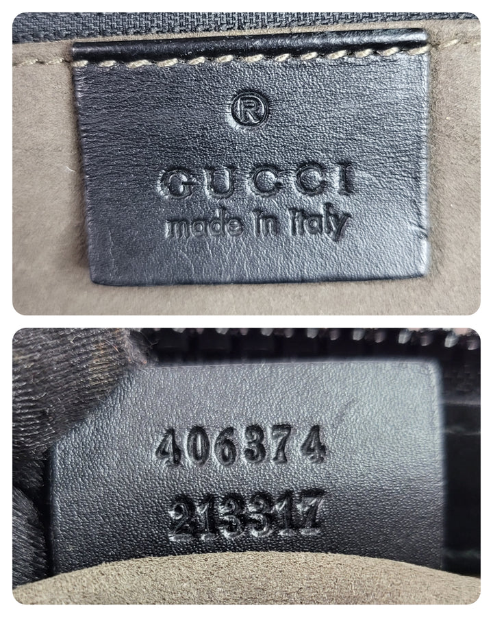 Gucci PVC Canvas Messenger Bag