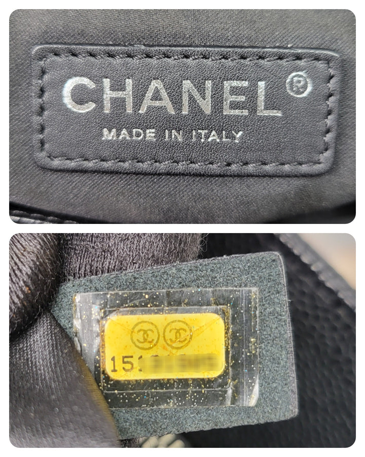 Chanel Caviar GST in Silver Hardware