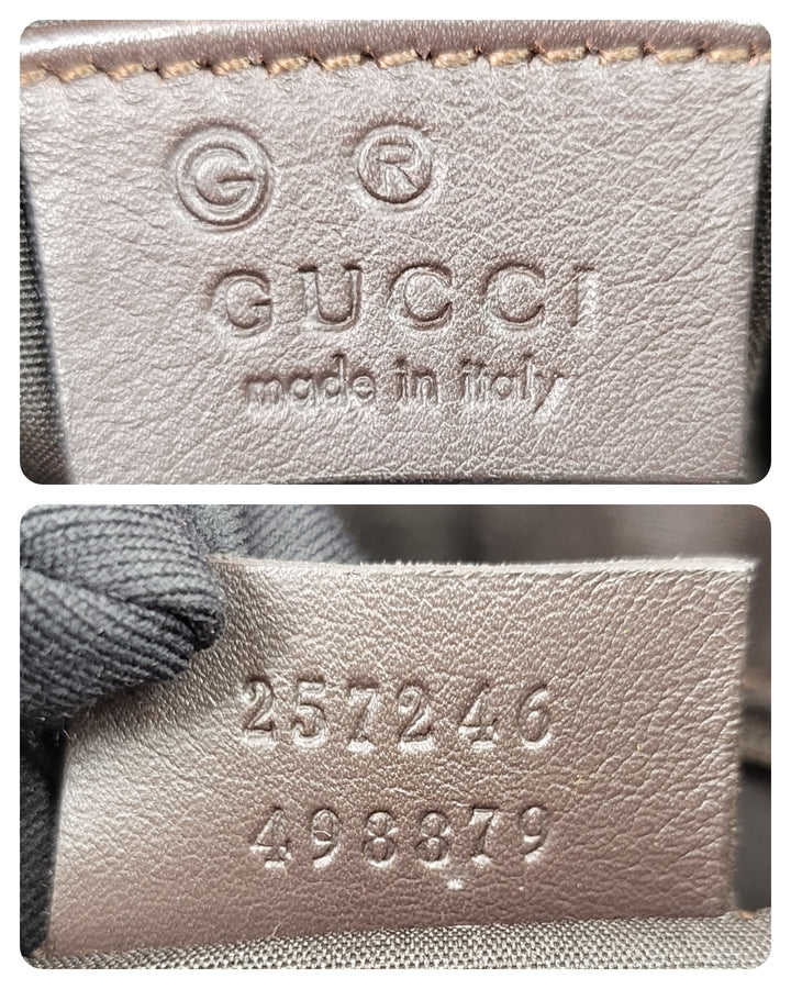 Gucci PVC Canvas Messenger Bag