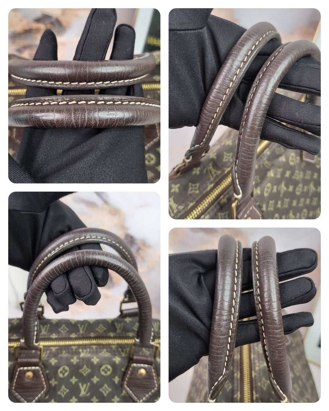 Louis Vuitton Mini Lin Speedy 30