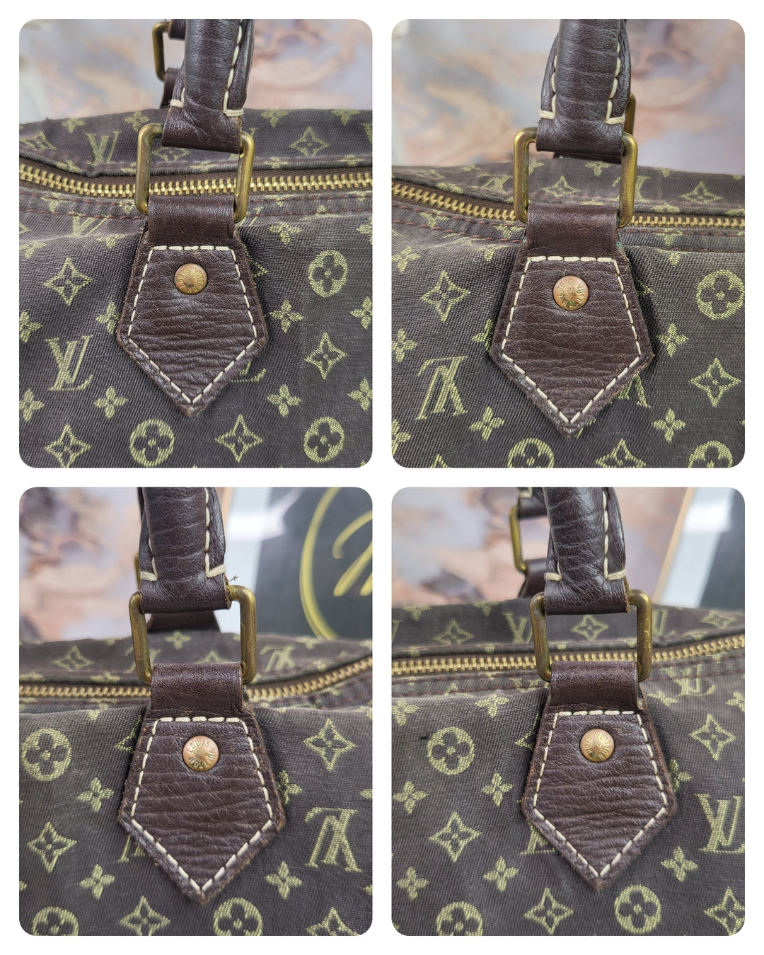 Louis Vuitton Mini Lin Speedy 30