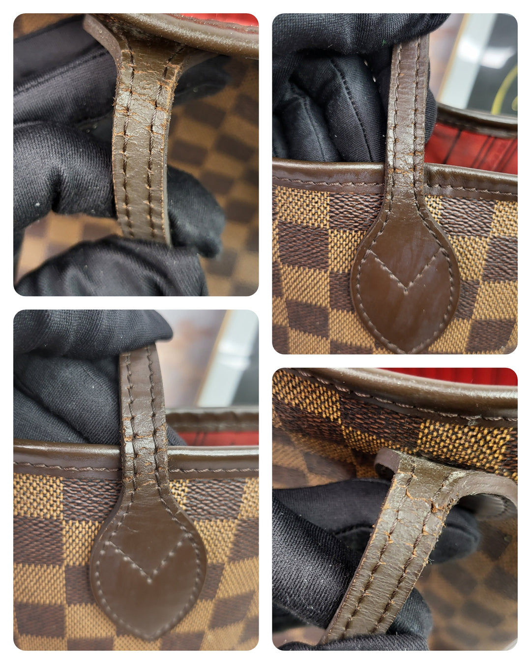 Louis Vuitton Damier Ebene Neverfull MM