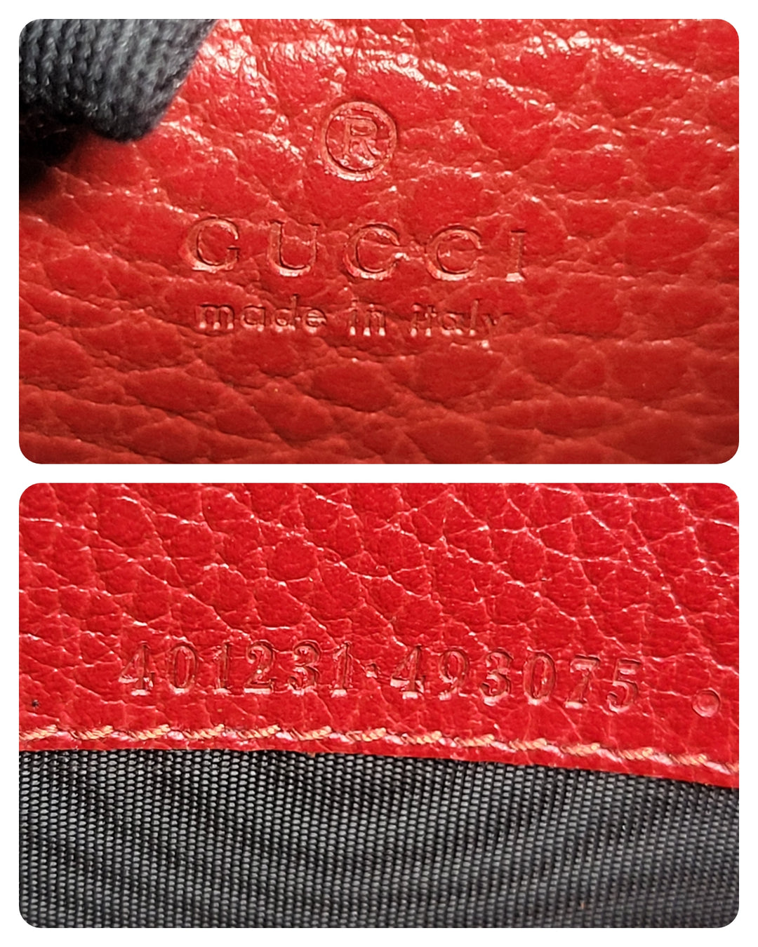 Gucci Calfskin Mini Dionysus Chain Wallet