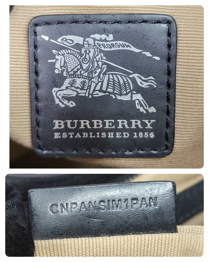 Burberry Nova Check Hobo Bag