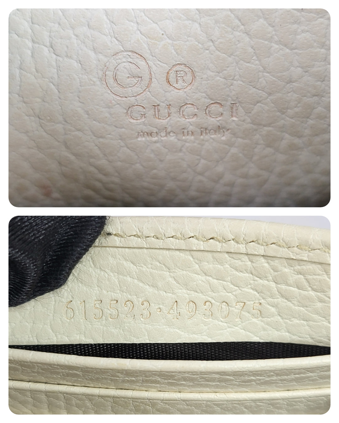 Gucci Leather GG Wallet On Chain