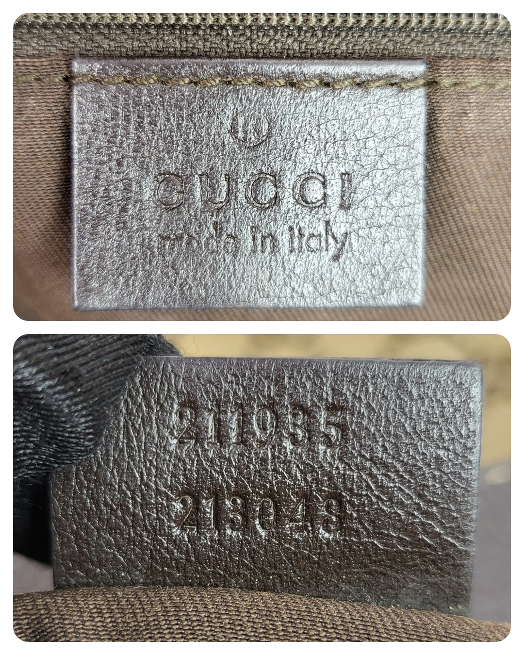 Gucci Canvas Tote Bag