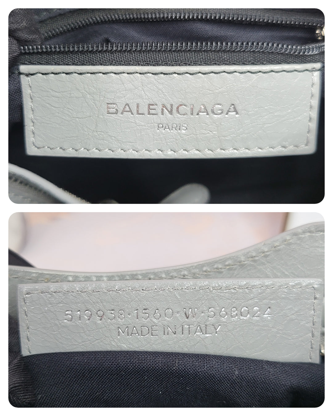 Balenciaga Lambskin Giant Mini City Bag