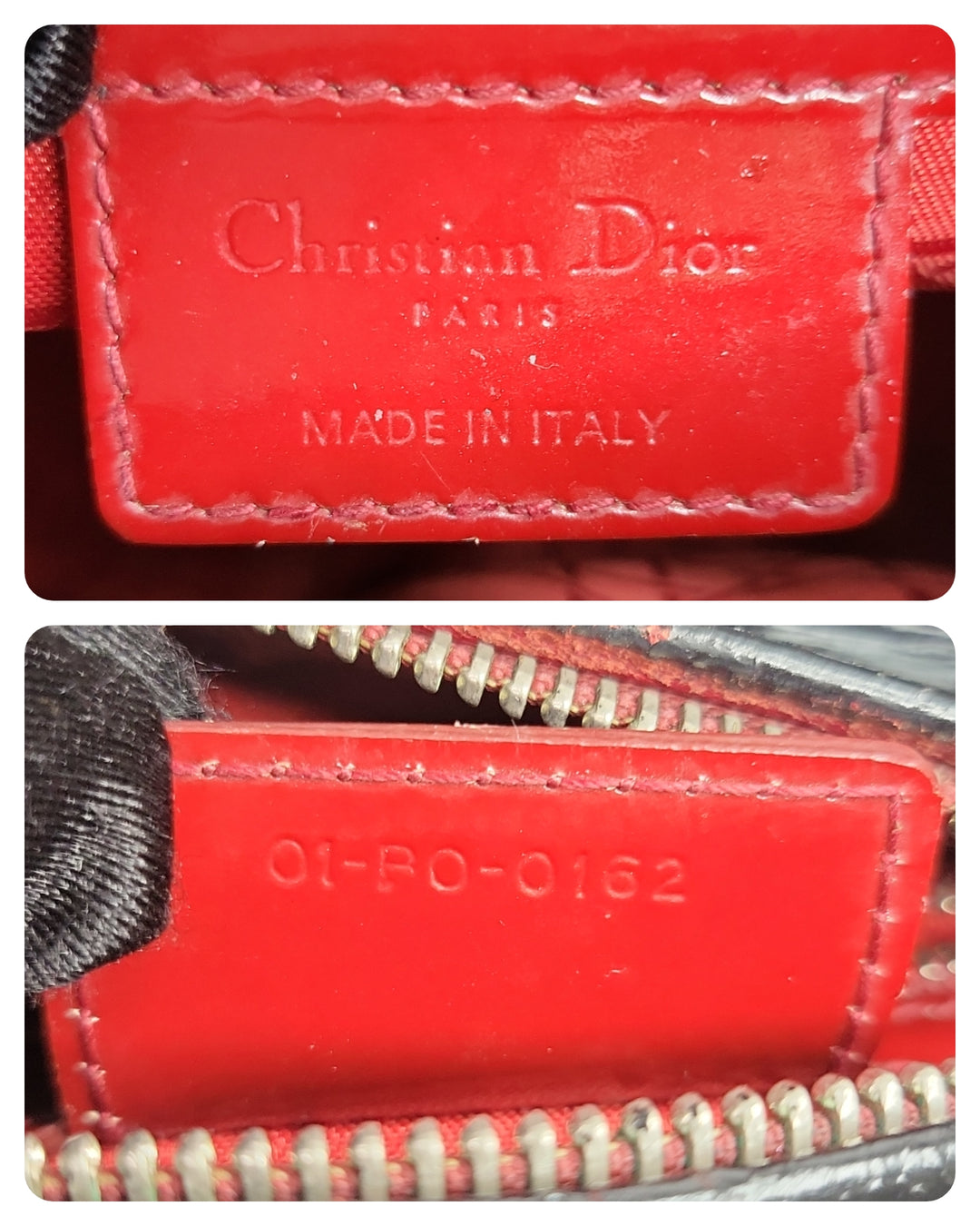 Dior Patent Lady Dior Medium