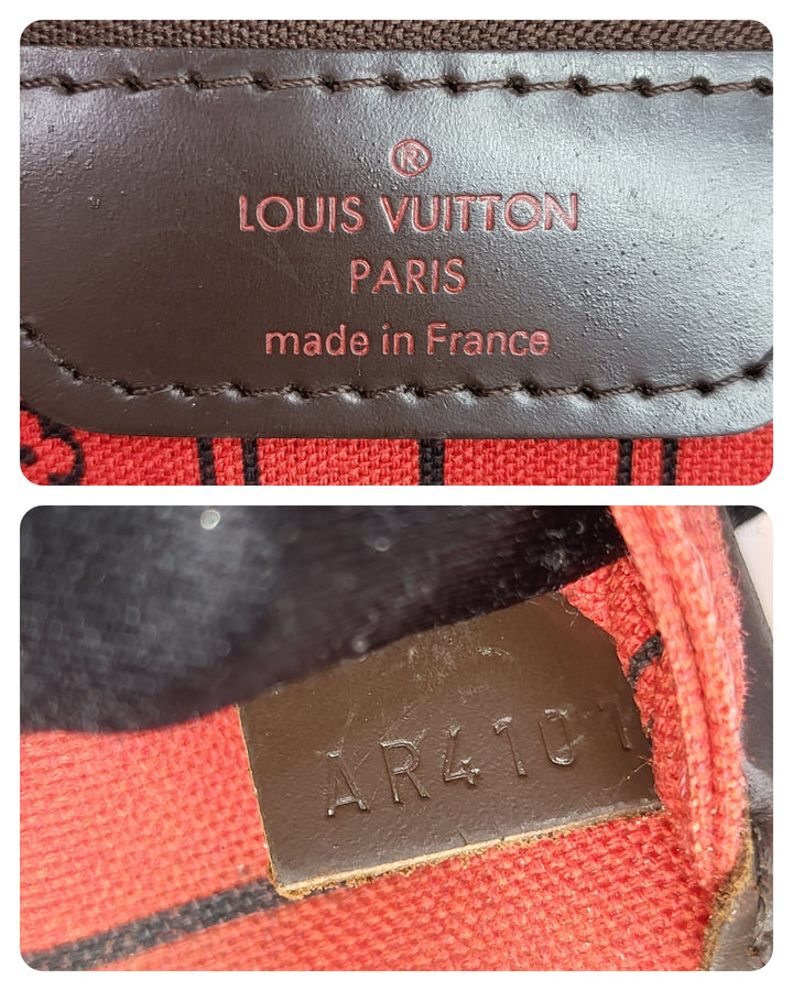 Louis Vuitton Damier Ebene Neverfull MM