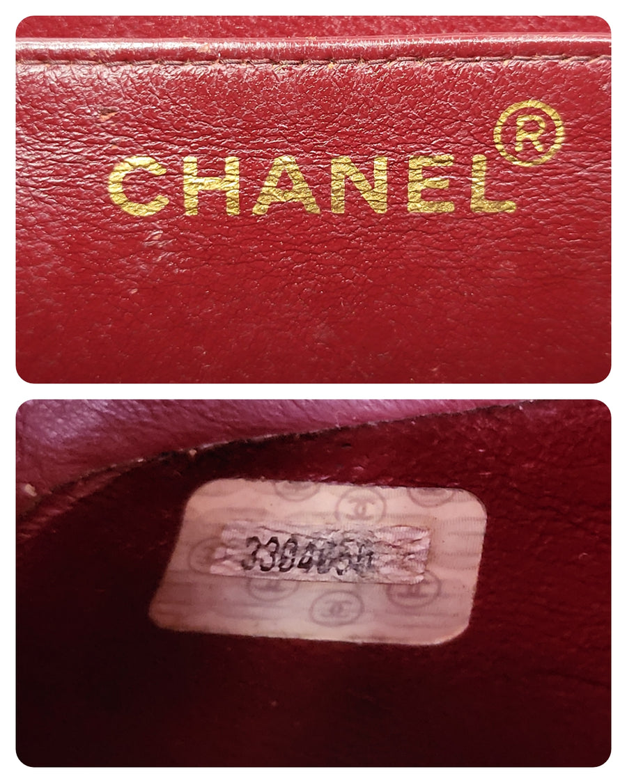 Chanel Lambskin Maxi Flap 24k