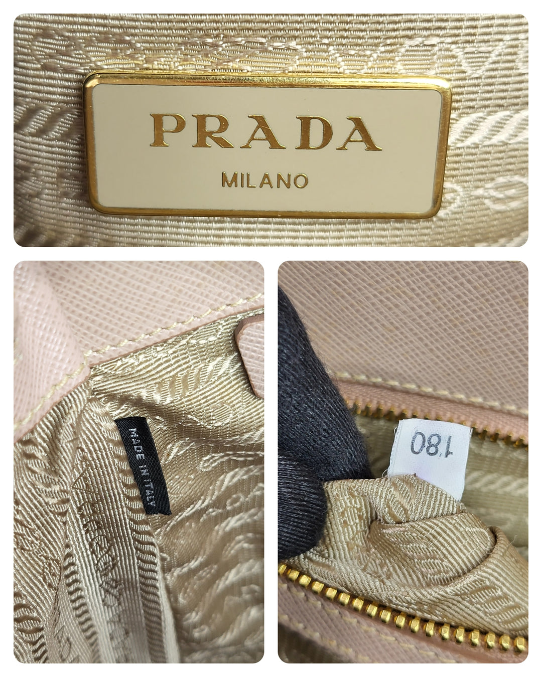 Prada Saffiano Two-Zip Galleria Bag Medium