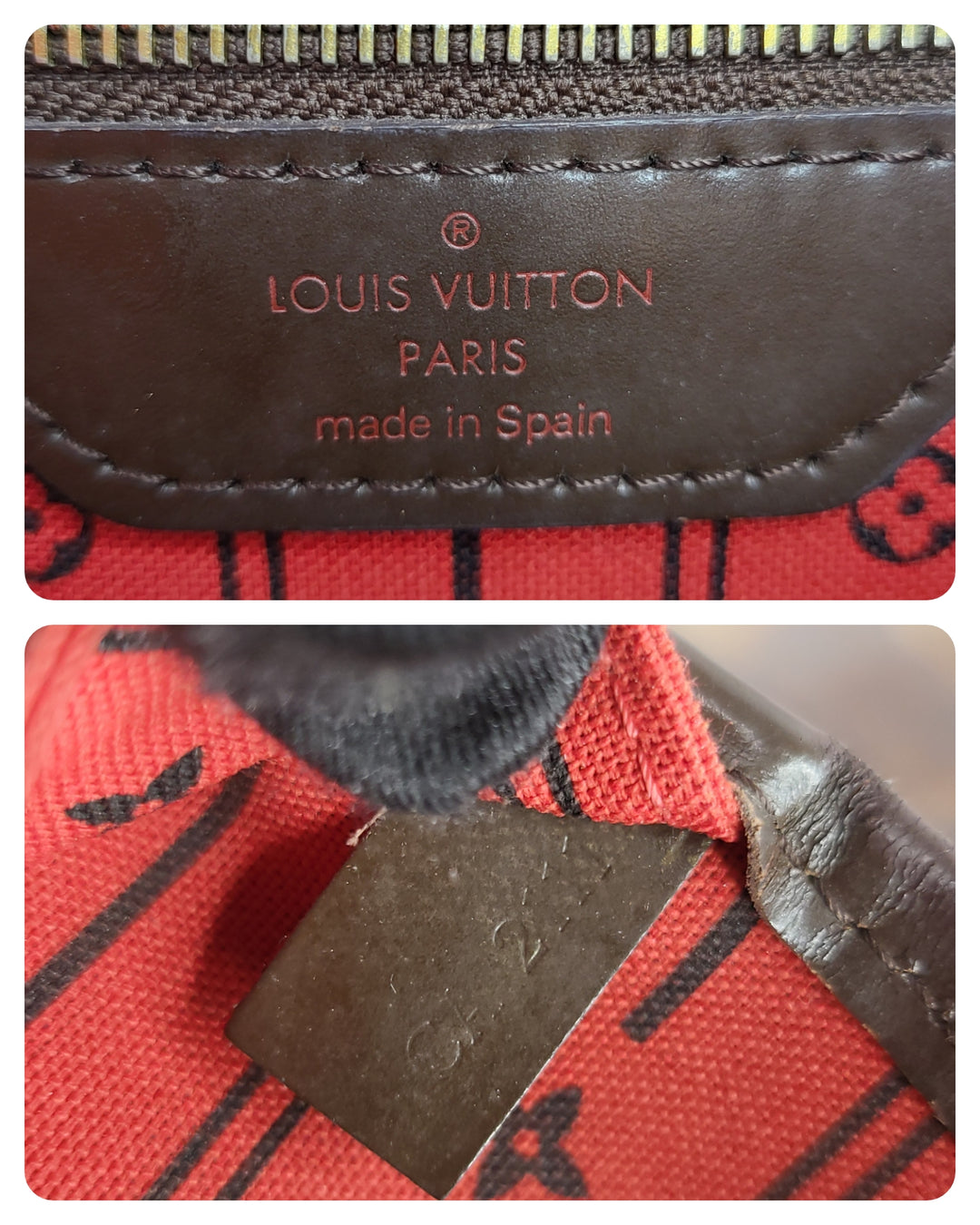 Louis Vuitton Damier Ebene Neverfull MM