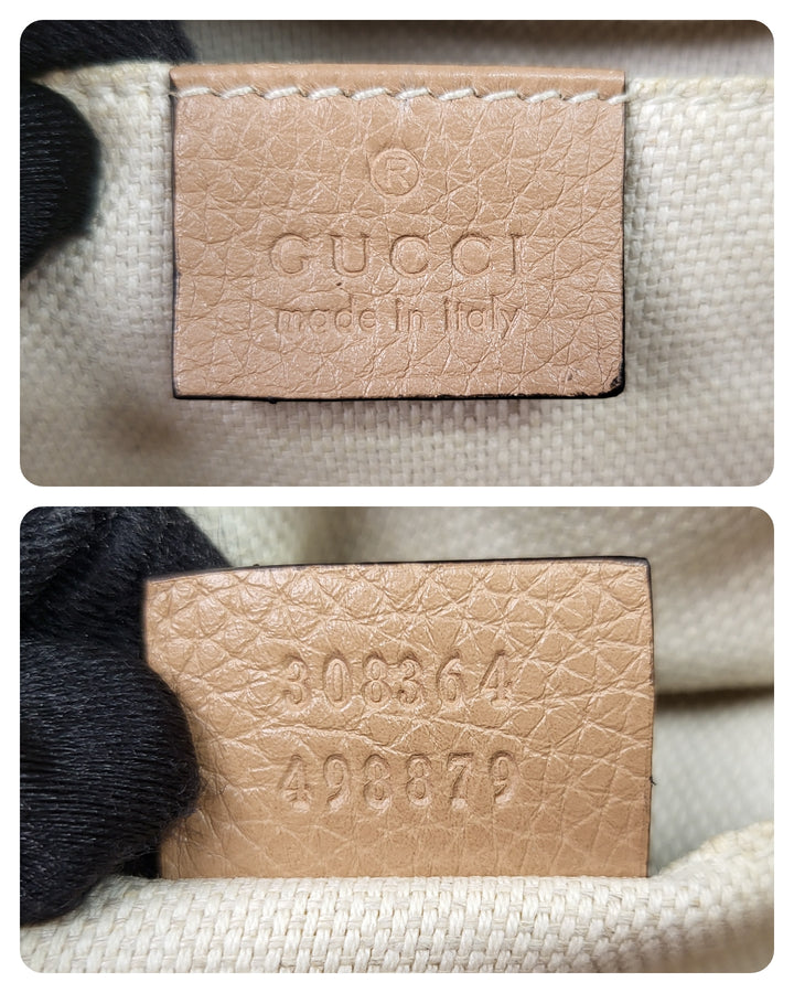 Gucci Pebbled Soho Camera Bag