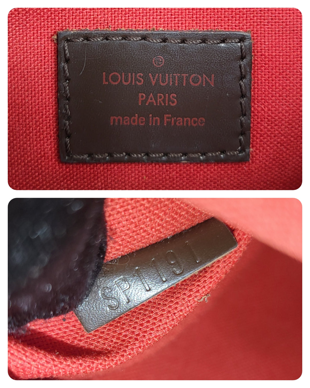 Louis Vuitton Damier Ebene Bloomsburry