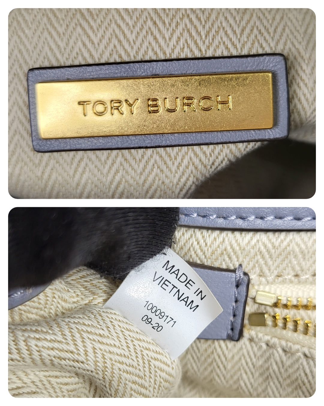 Tory Burch Small Quilted Chevron Kira