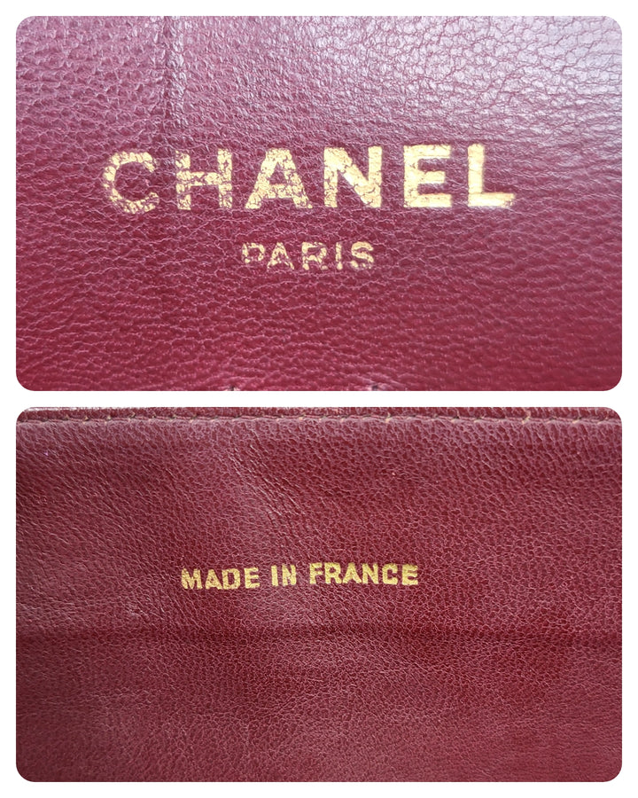 Chanel Lambskin Paris Edition Double Flap