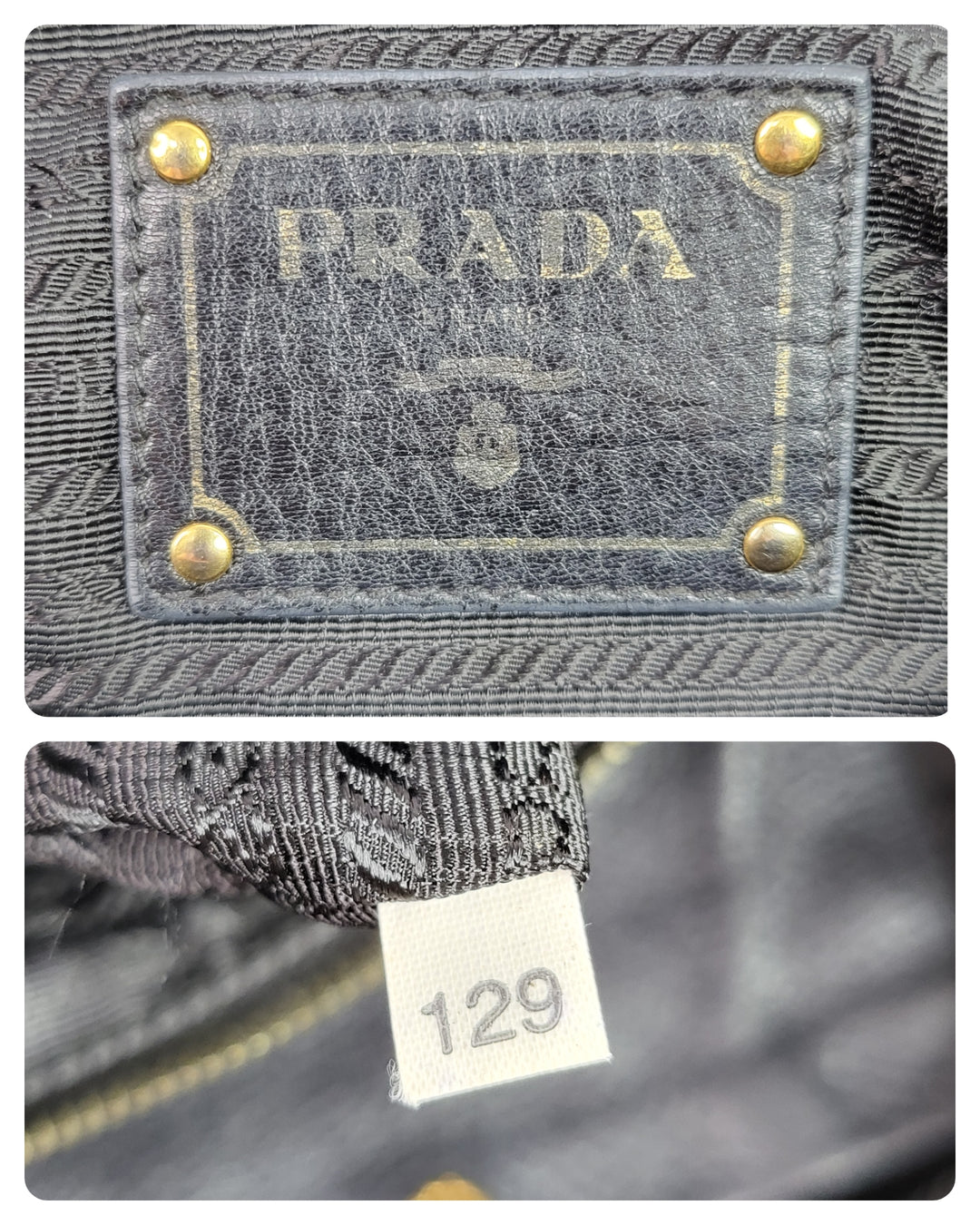 Prada Deer Skin Tote Bag