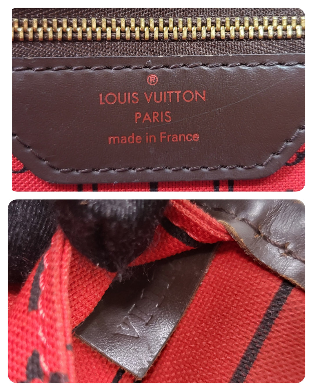 Louis Vuitton Damier Ebene Neverfull PM