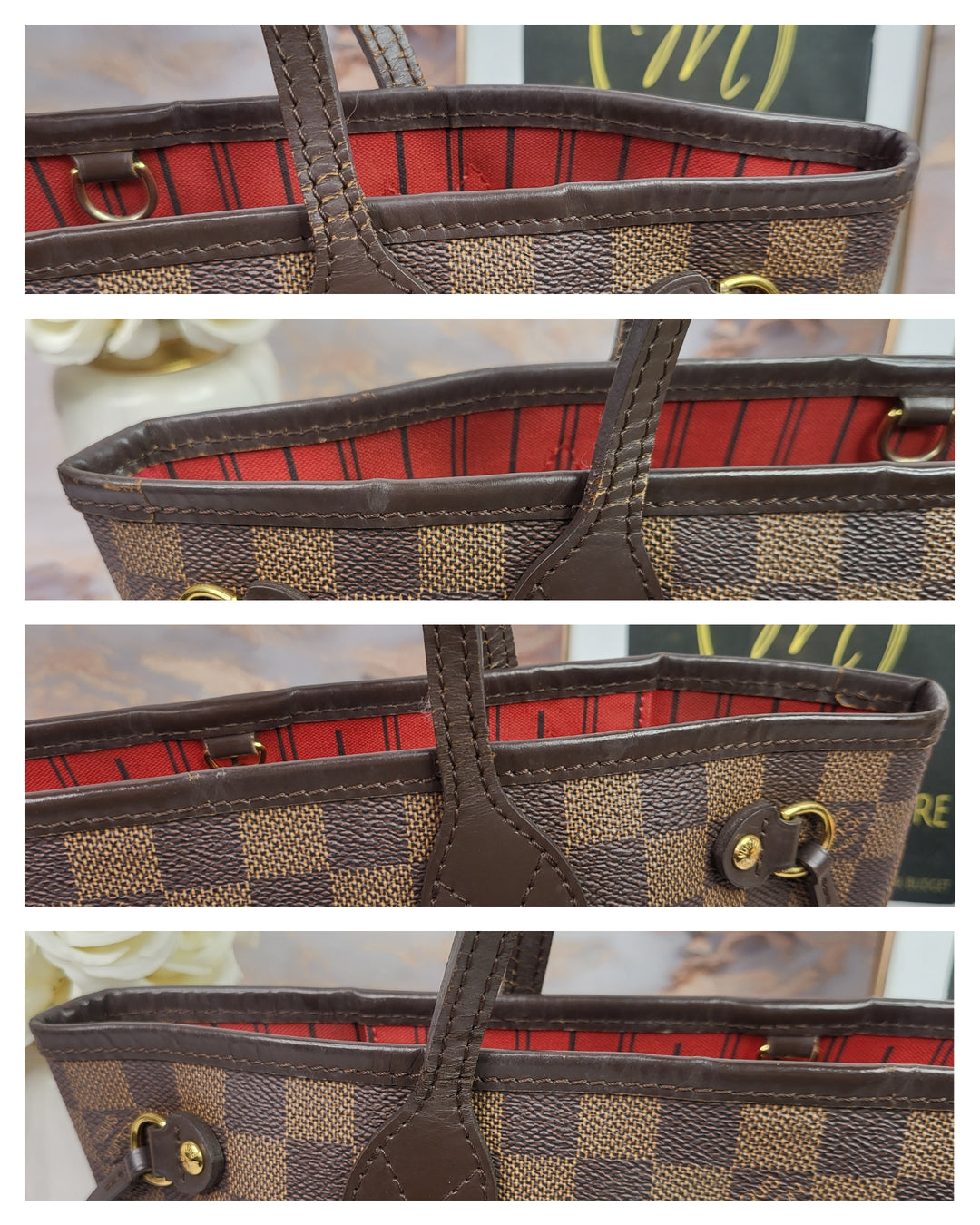 Louis Vuitton Damier Ebene Neverfull PM