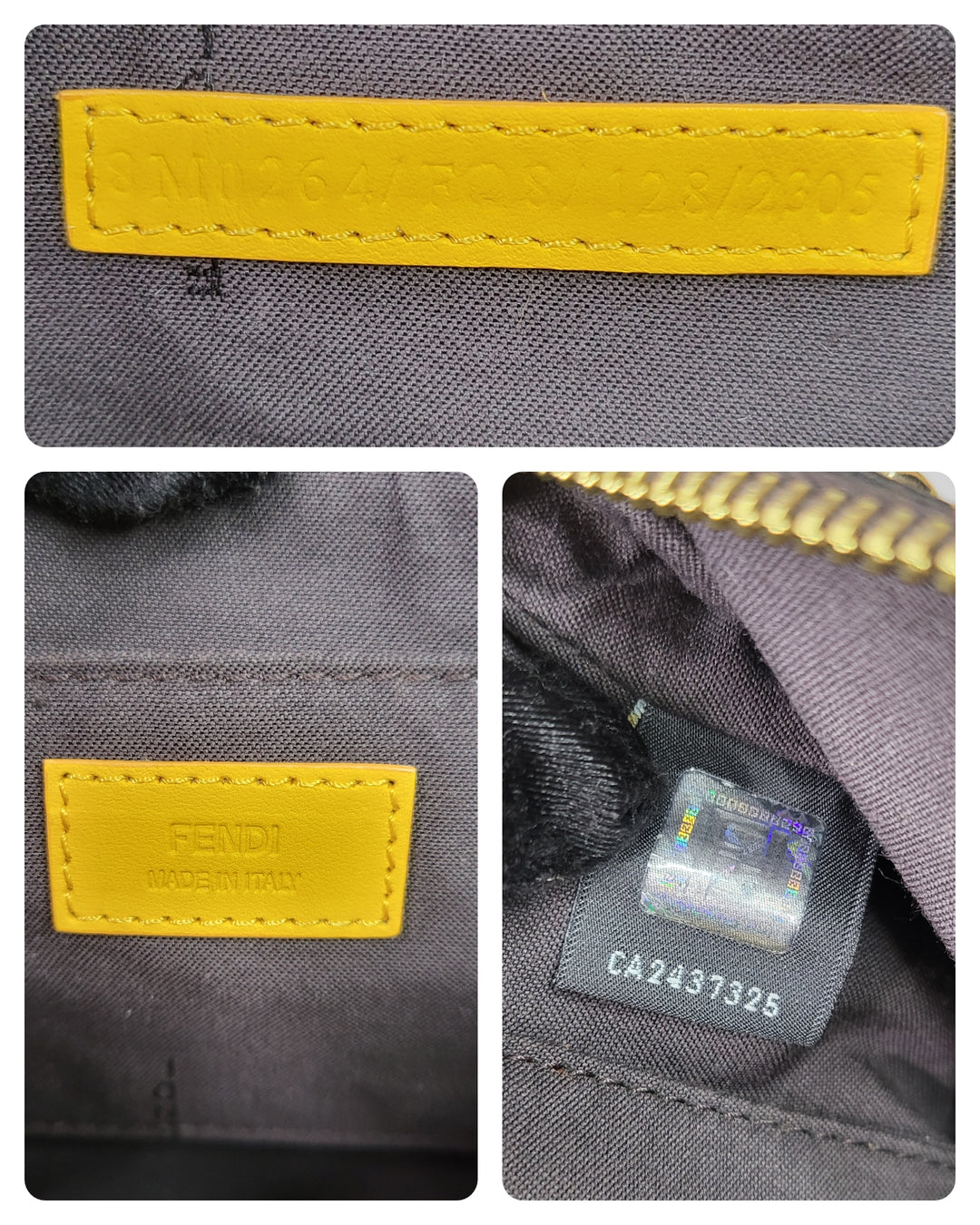 Fendi Zucca Pochette