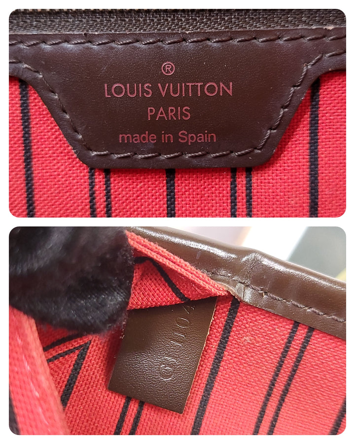 Louis Vuitton Damier Ebene Neverfull MM