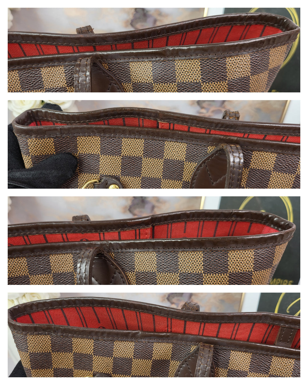 Louis Vuitton Damier Ebene Neverfull MM