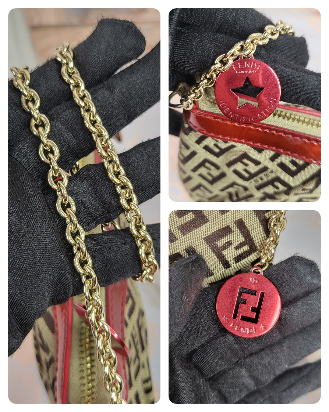 Fendi Zucchino Chain w/ Charms