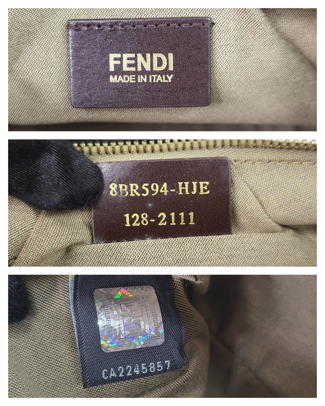 Fendi Zucchino Chain w/ Charms