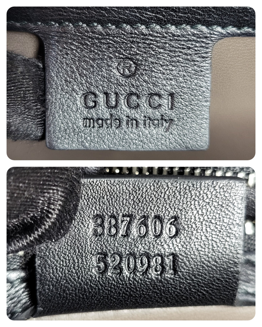 Gucci Patent GG Interlocking Flap