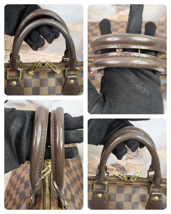 Louis Vuitton Damier Ebene Speedy 35 Bandouliere