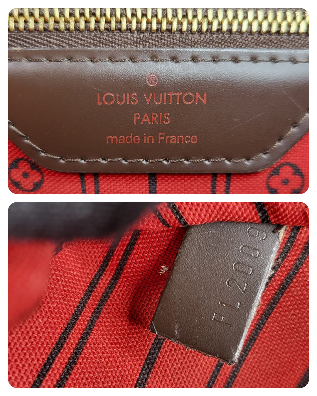 Louis Vuitton Damier Ebene Neverfull GM